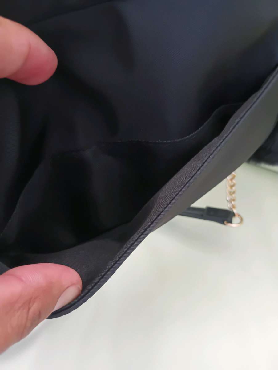 Black small crossbody bag