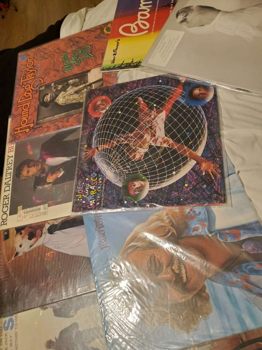 vinyl records cds cassettes