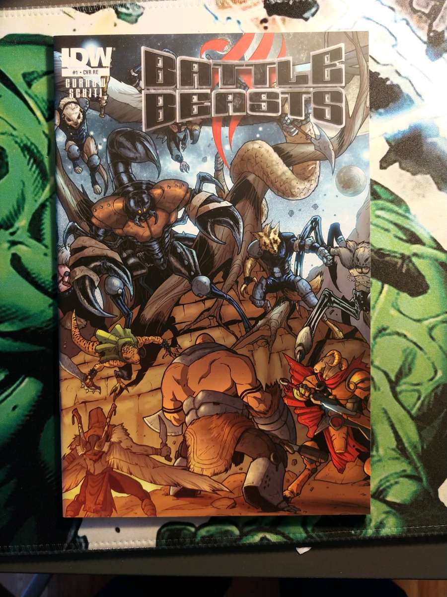 Battle Beasts 1 Exclusive Variant cover
