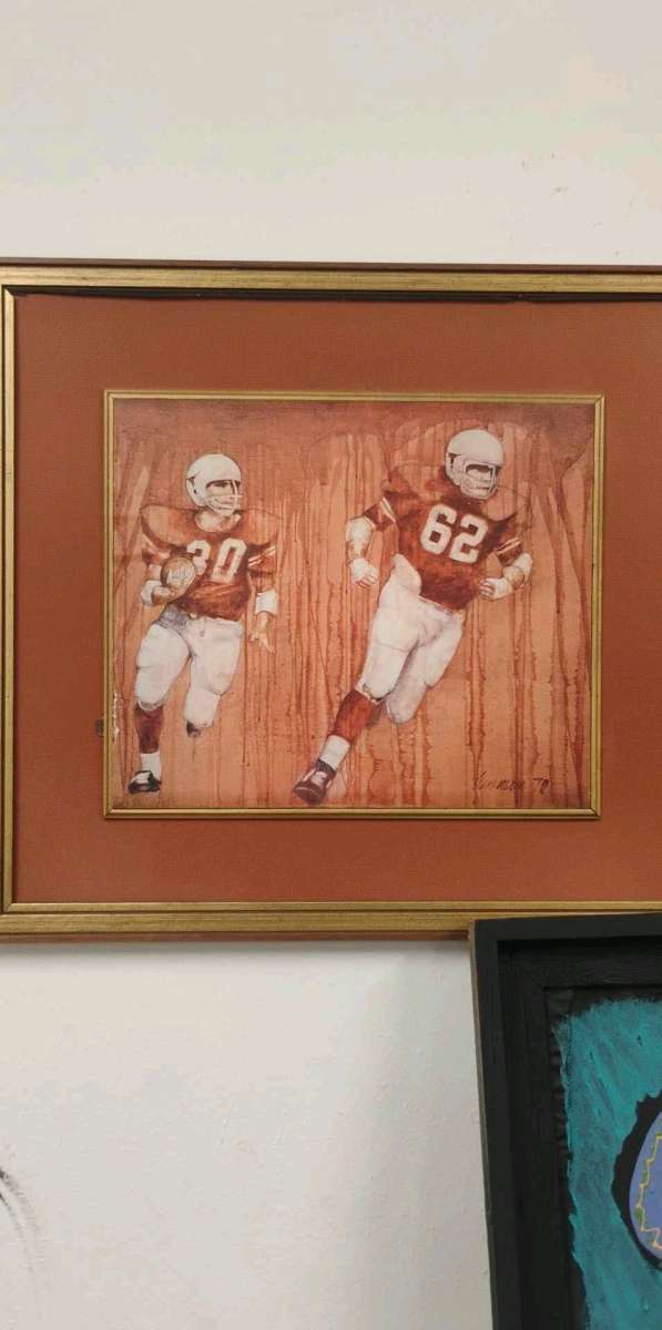 Texas Longhorn Painting