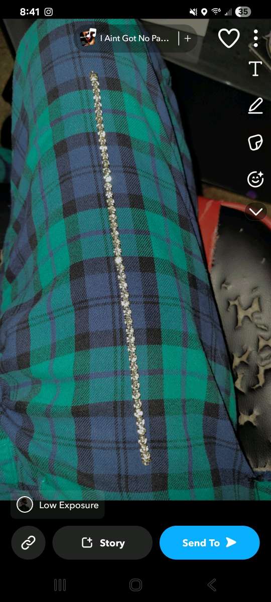 silver 925 round diamond bracelet