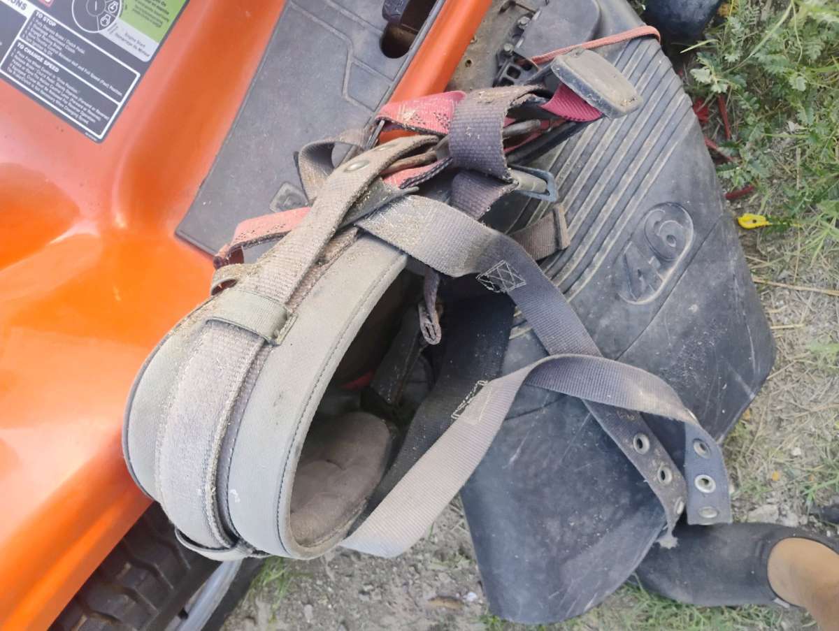 new full body harness and used tool lot all works