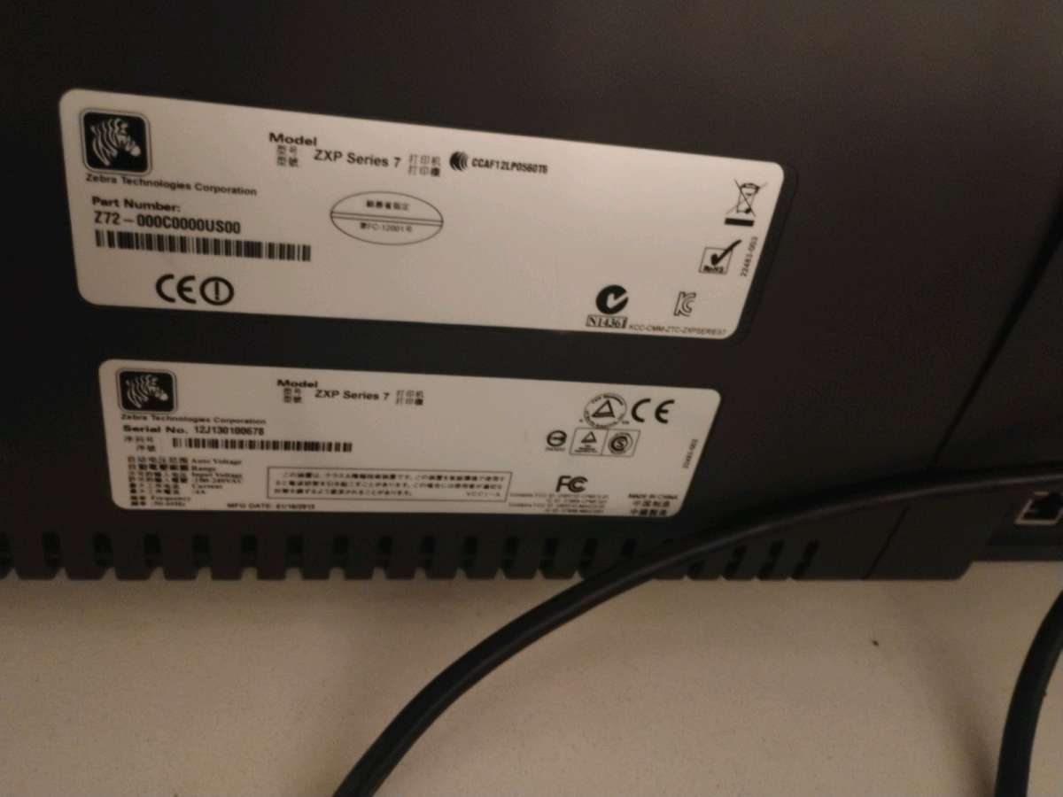 zebra zxp series 7 printer