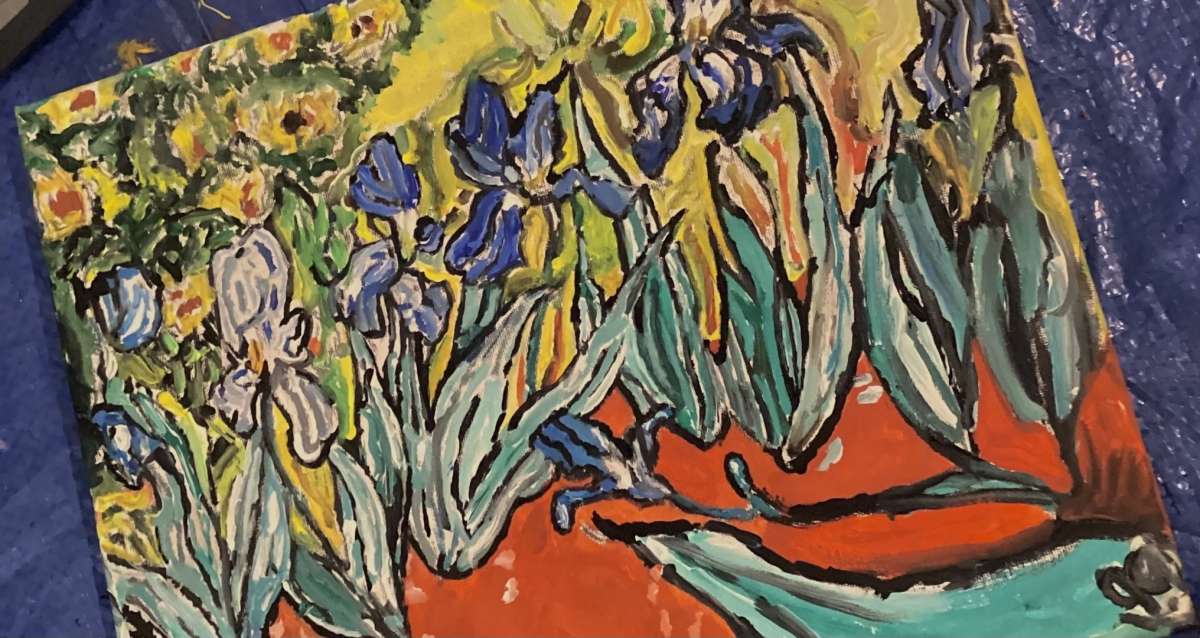 Original New Monet Special GG  11 x 14 Canvas Painting