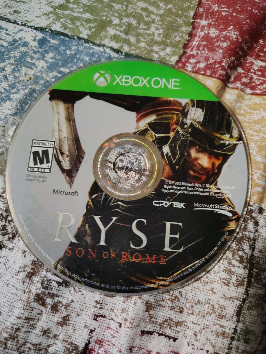RYSE Son of Rome Day One 2013 Xbox One perfect disc small fl
