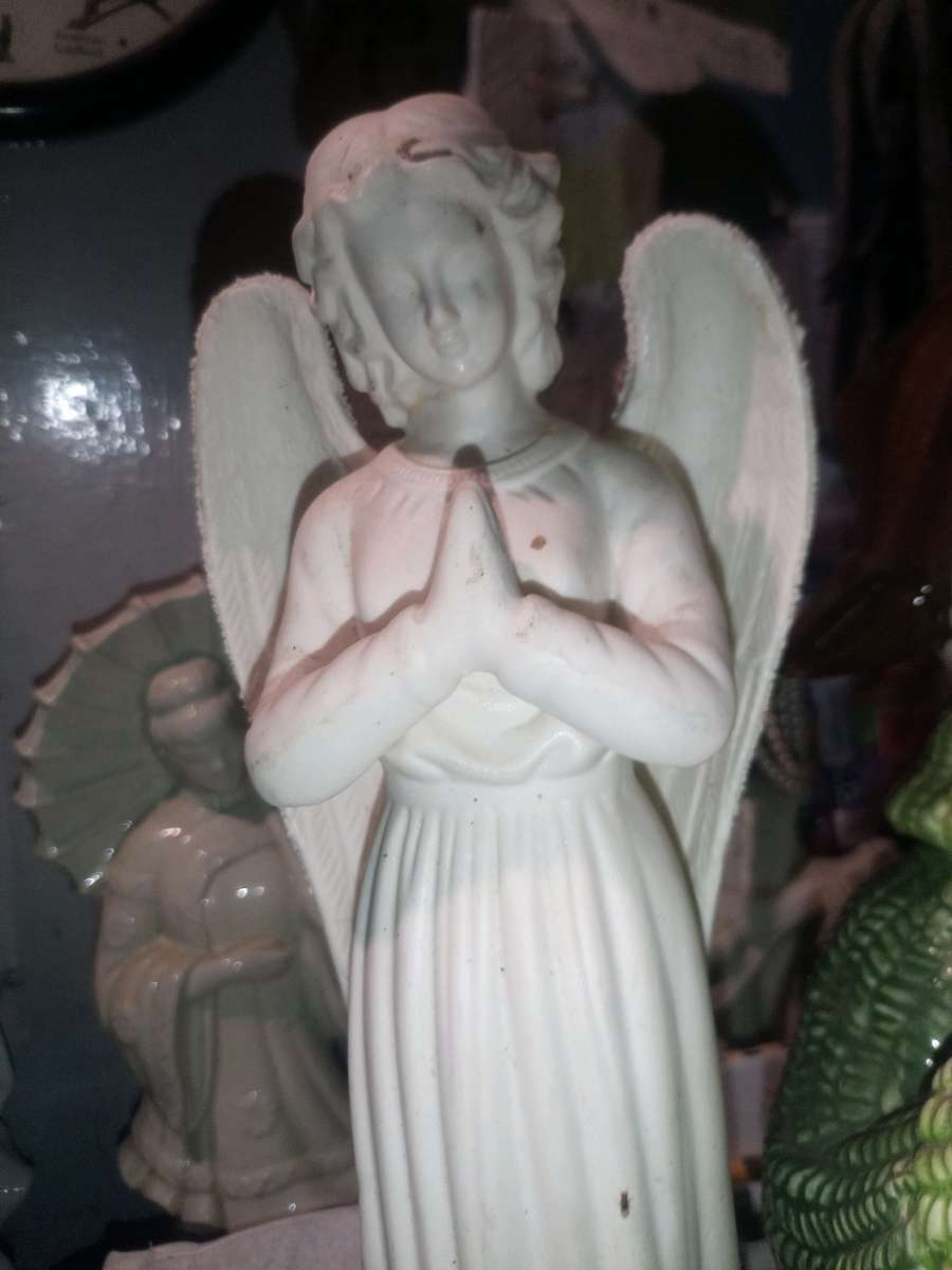 12in ceramic angel