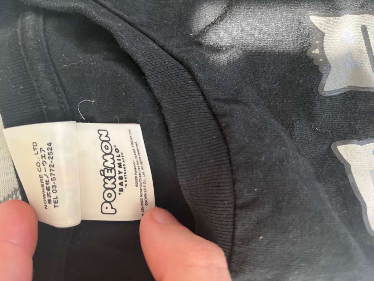 A bathing ape x Pokmon