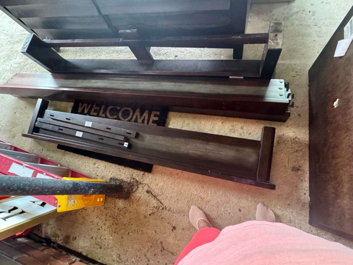 Queen Headboard Dresser and 2 Nightstands