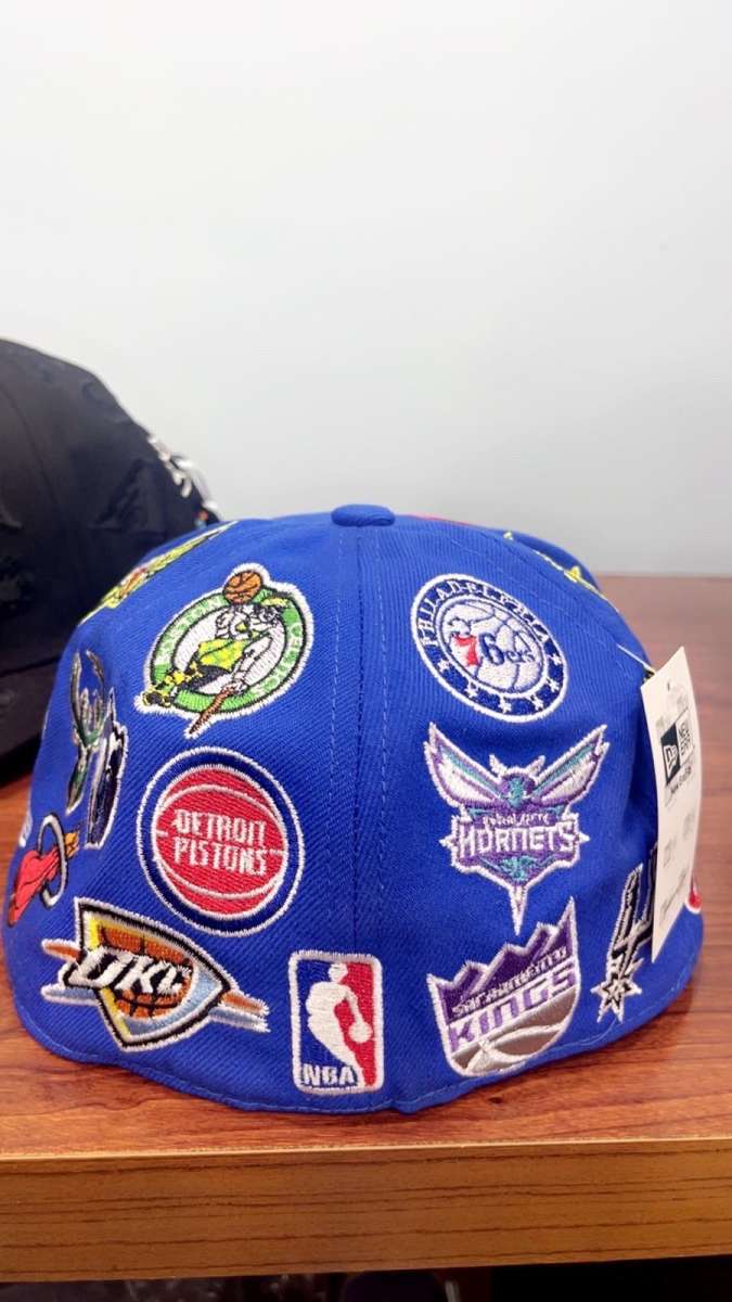 new era hats  blue
