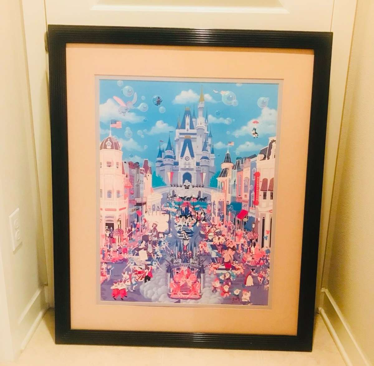 Walt Disney World 15th Anniversary Poster