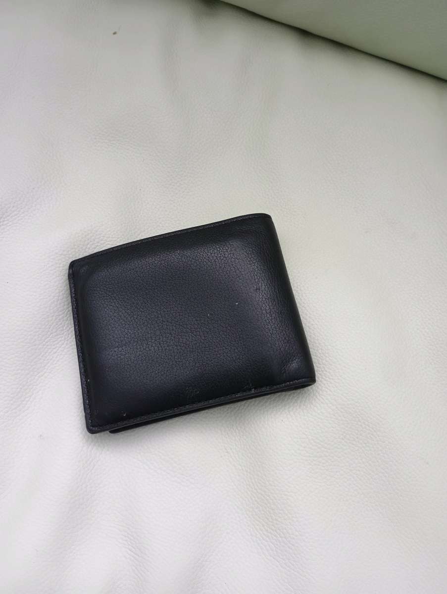 Coach Mens 3 In 1 Compact ID Wallet in Refine Pebble Leather