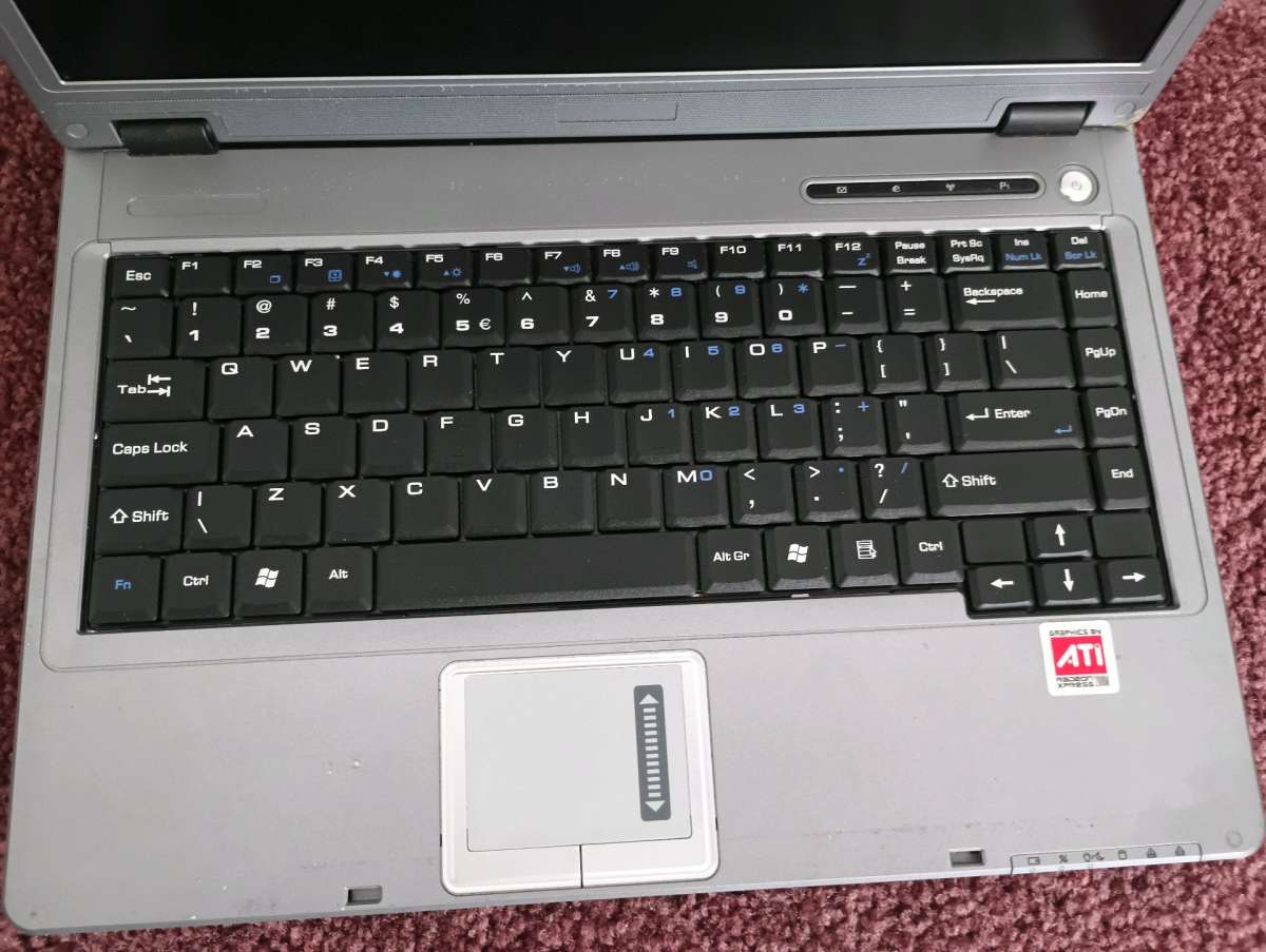RKC laptop model MS1024B  SOLD AS IS