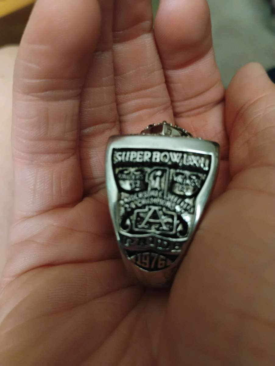 1976 raiders championship ring