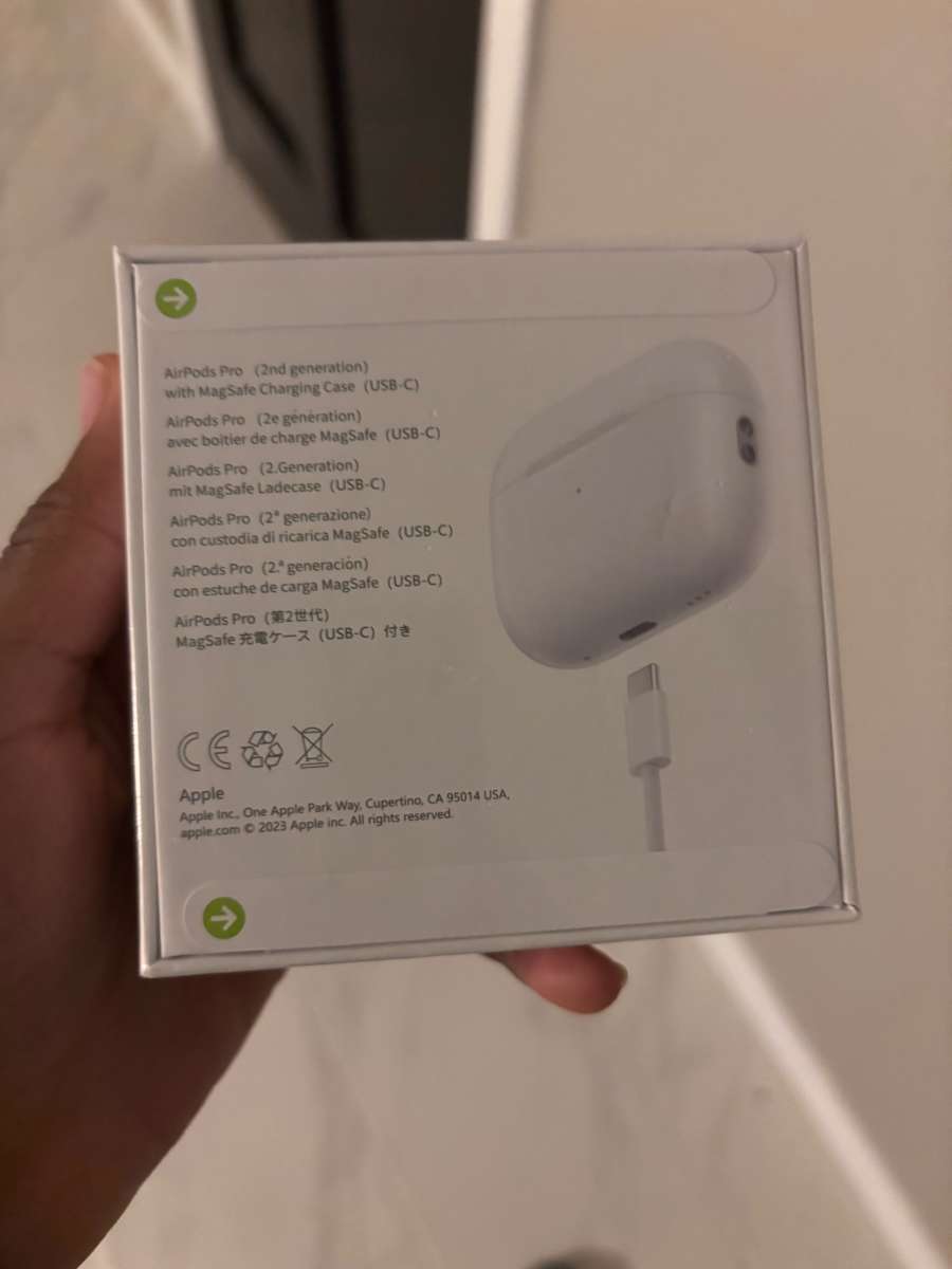 New AirPods Pro Gen 2 Premium sound with ANC