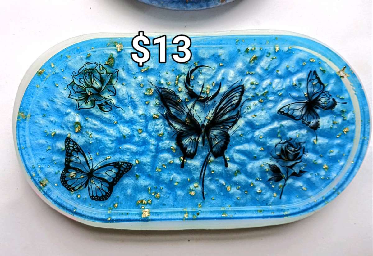 handmade resin jewelry tray 3