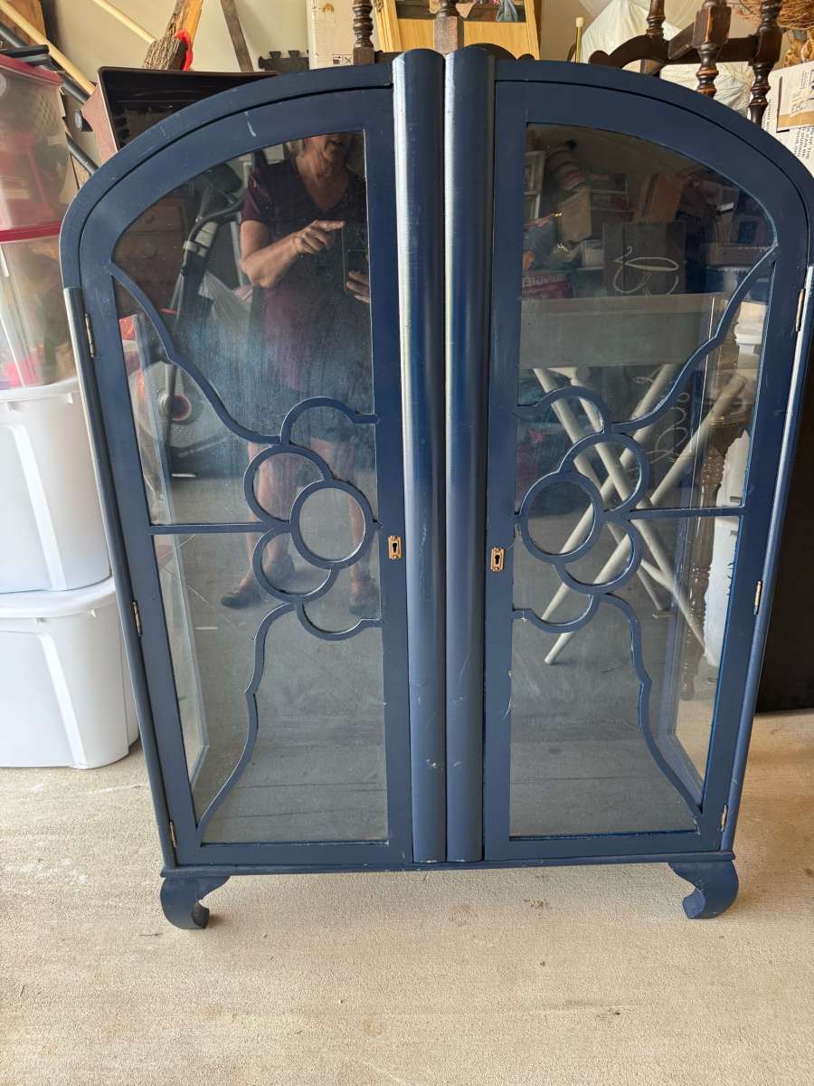 Small Antique China Hutch