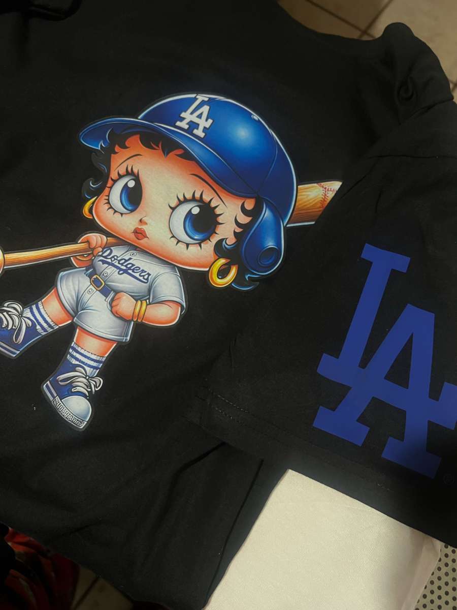 Betty boop dodgers shirt