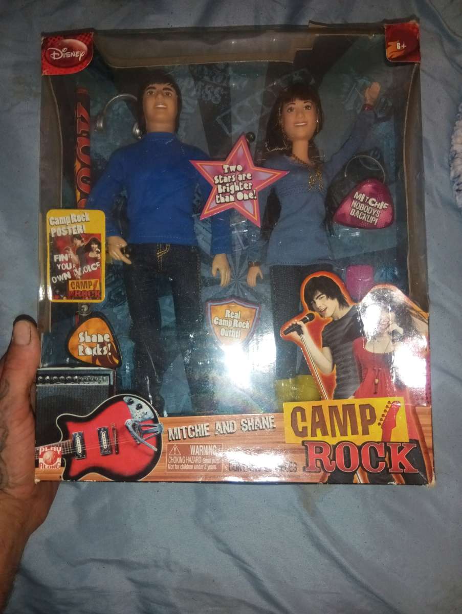 camp Rock 22 piece set mission chain Barbie dolls