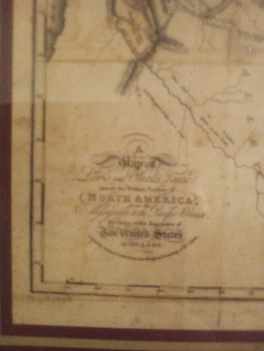 Louis and Clark Bicentennial hanging wall picture