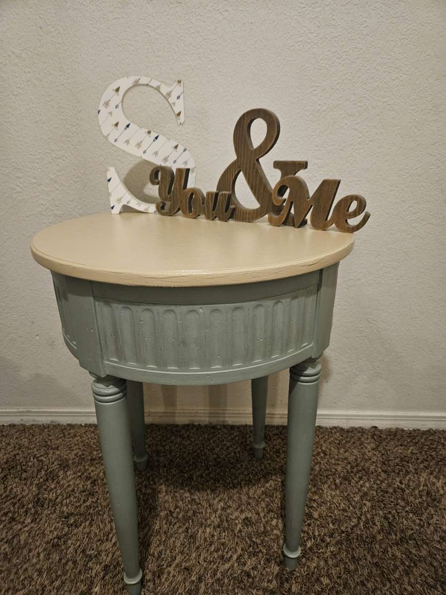 Wooden side table