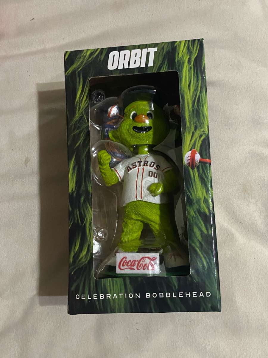 Houston Astros orbit 2022 World Series flag bobble head