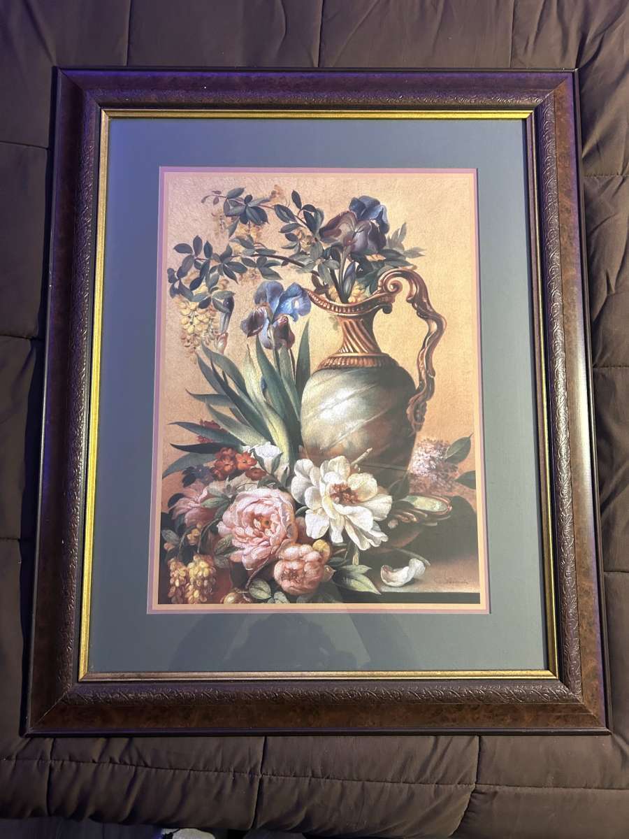 large original vintage painting