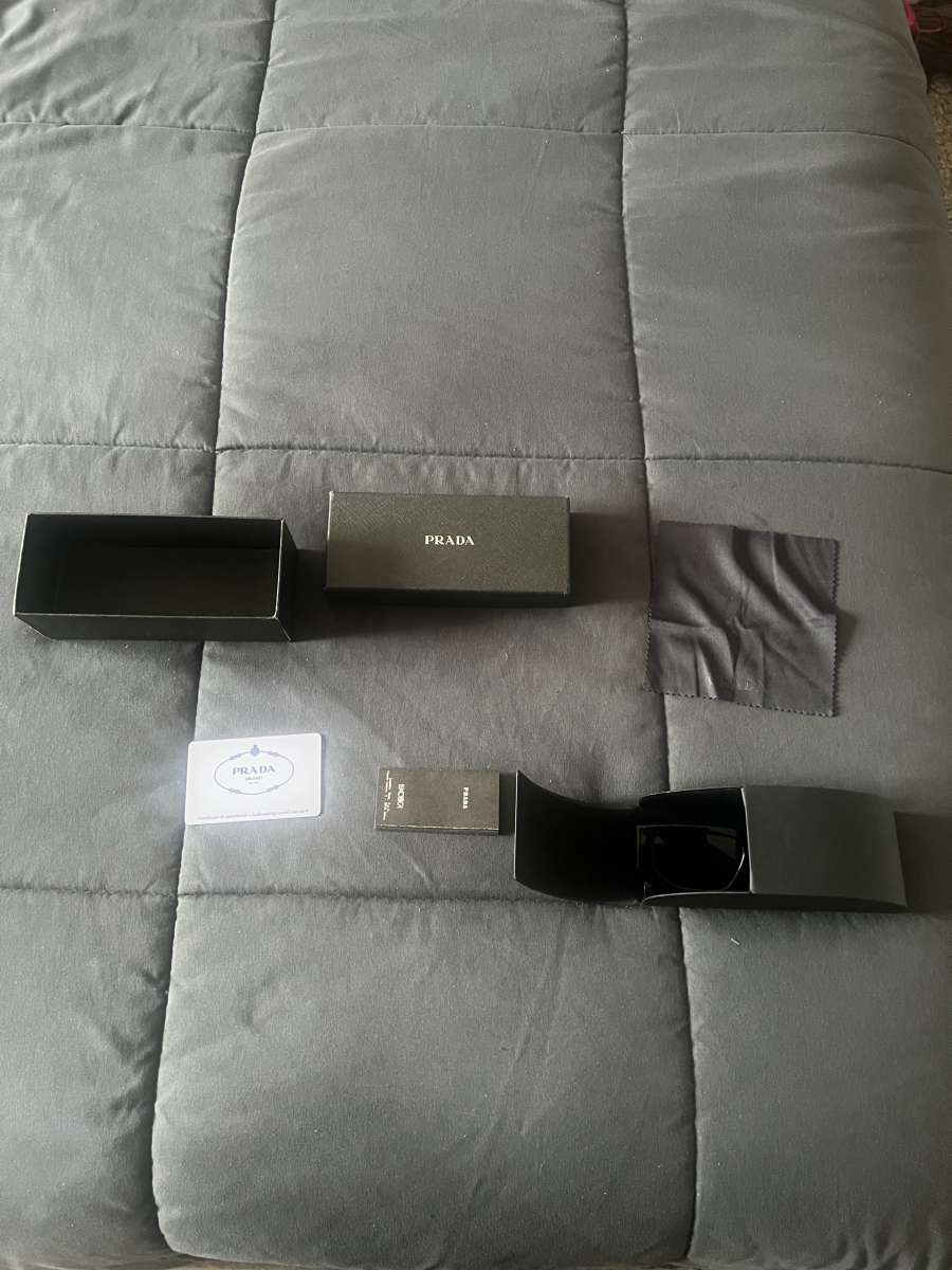 Prada Sunglasses with Case and Authenticity Card