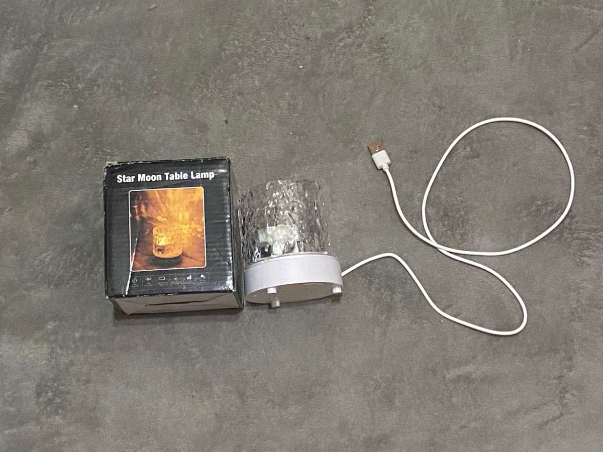 star moon table lamp
