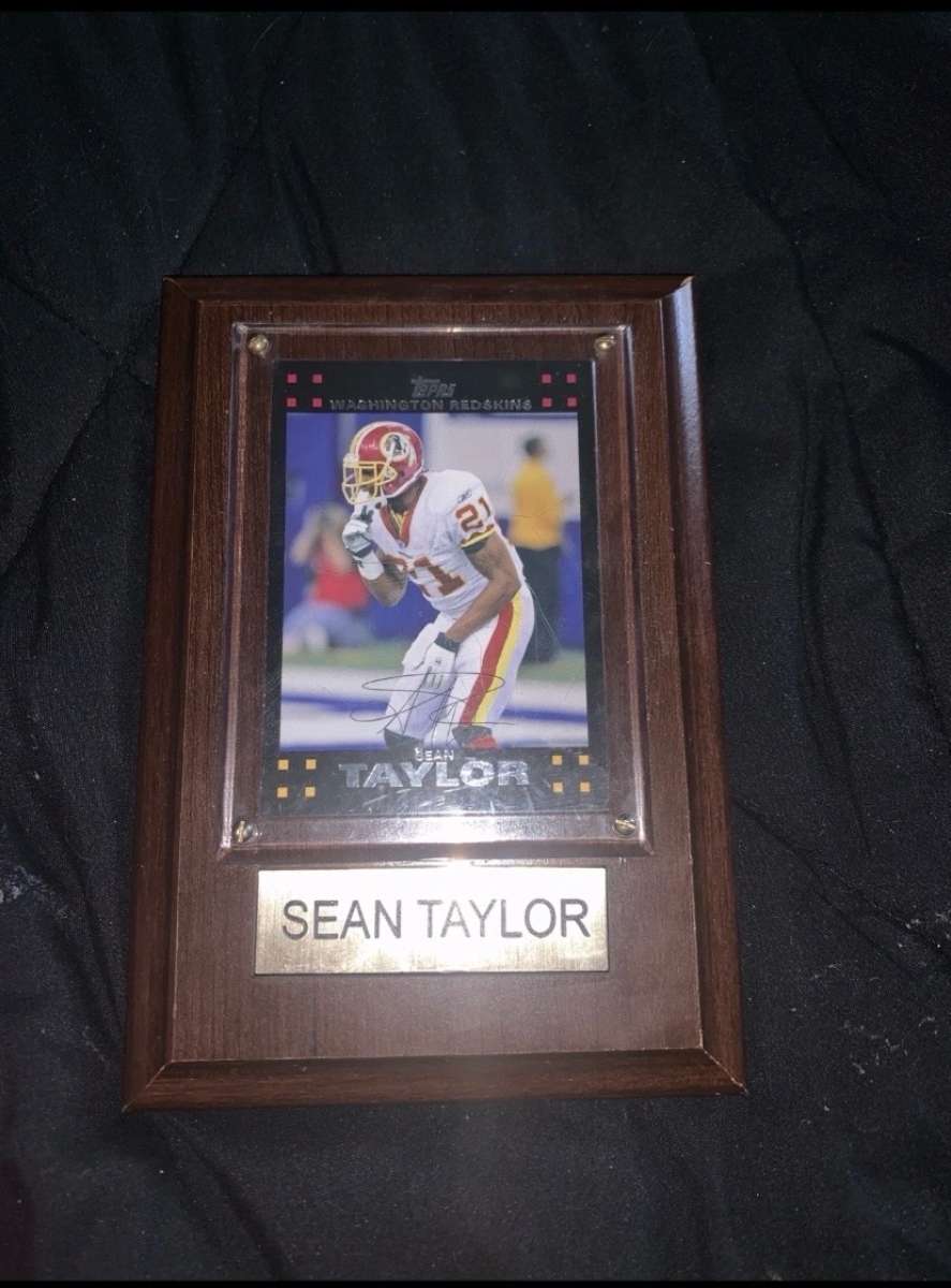 Sean taylor plaque