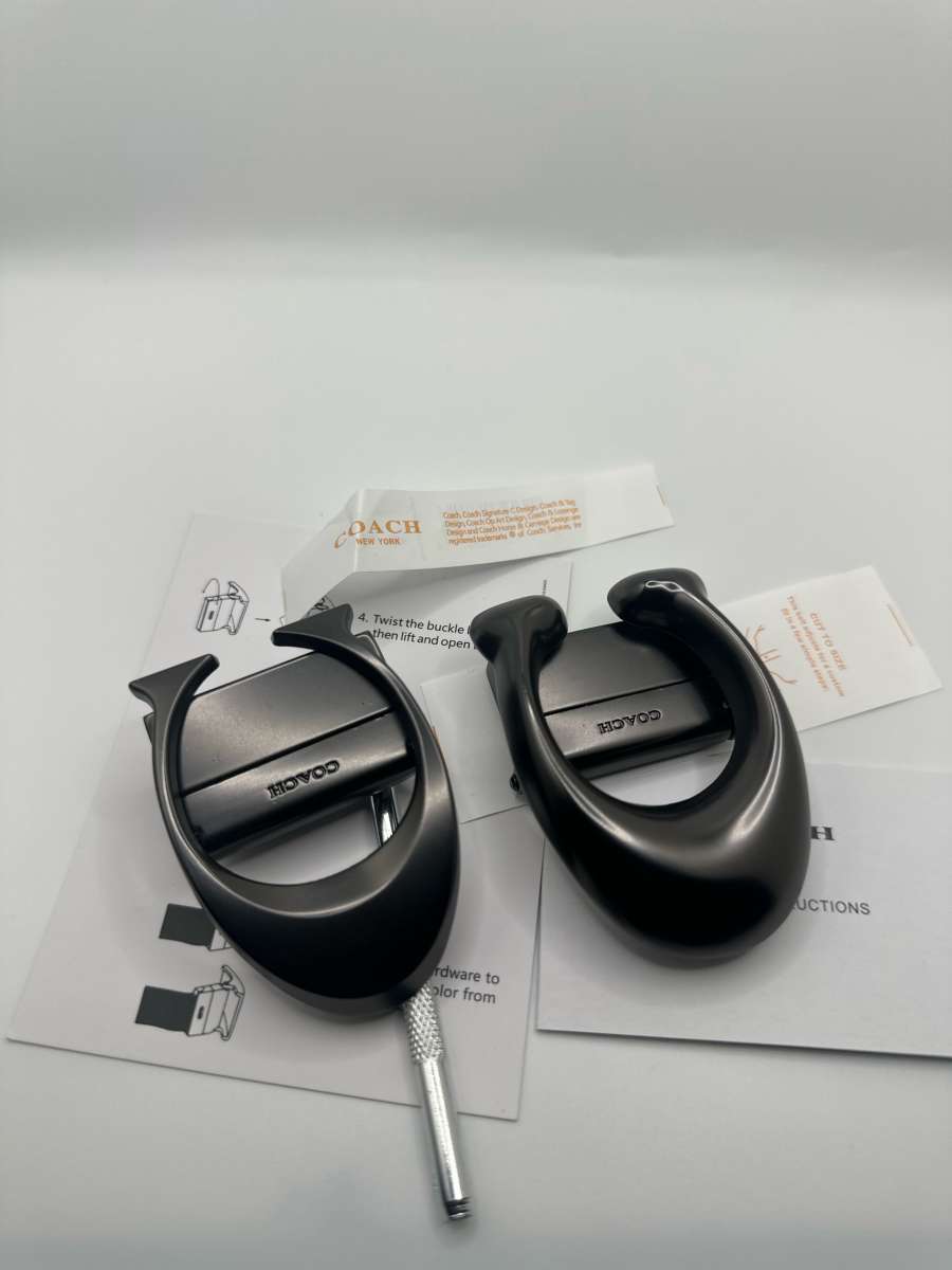 Coach Mens Belt with 2 Buckles