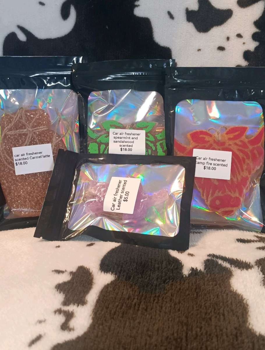 candles wax melts and car air fresheners