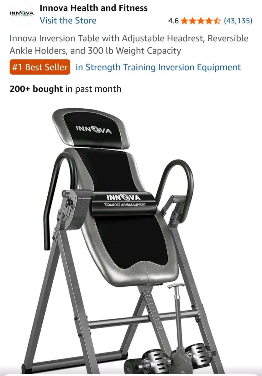 inversion table
