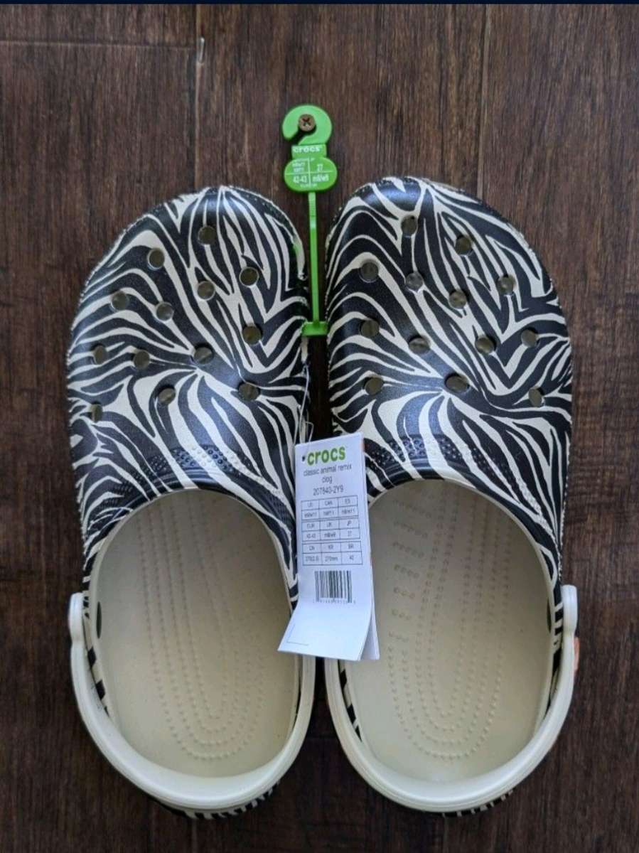 Crocs animal print