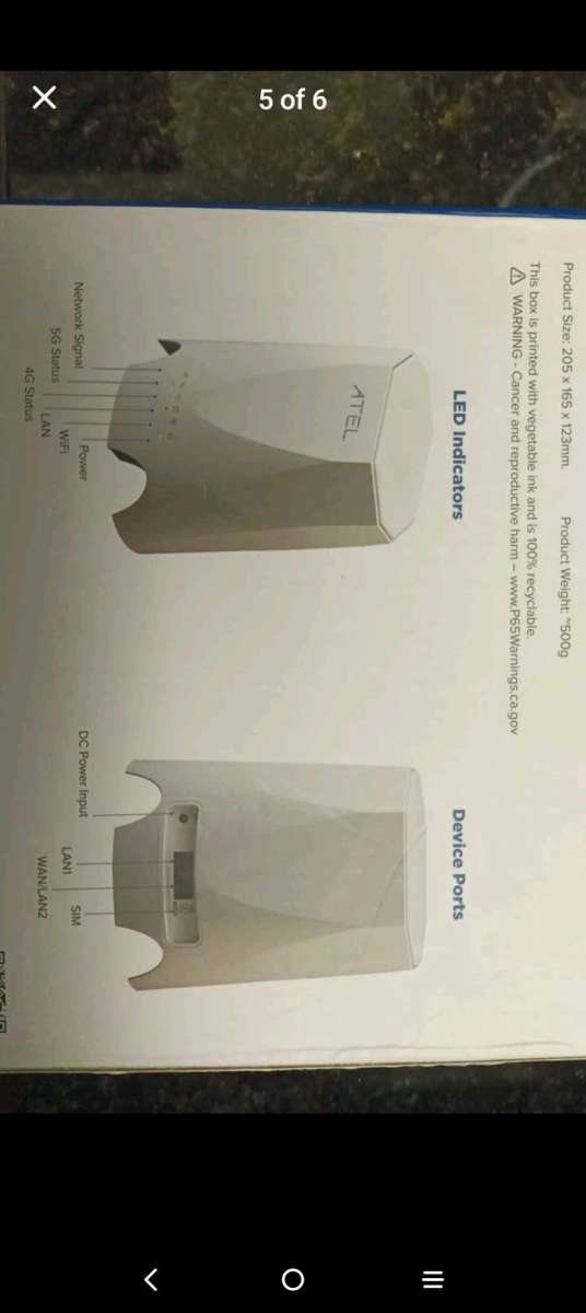 ATEL indoor wireless router