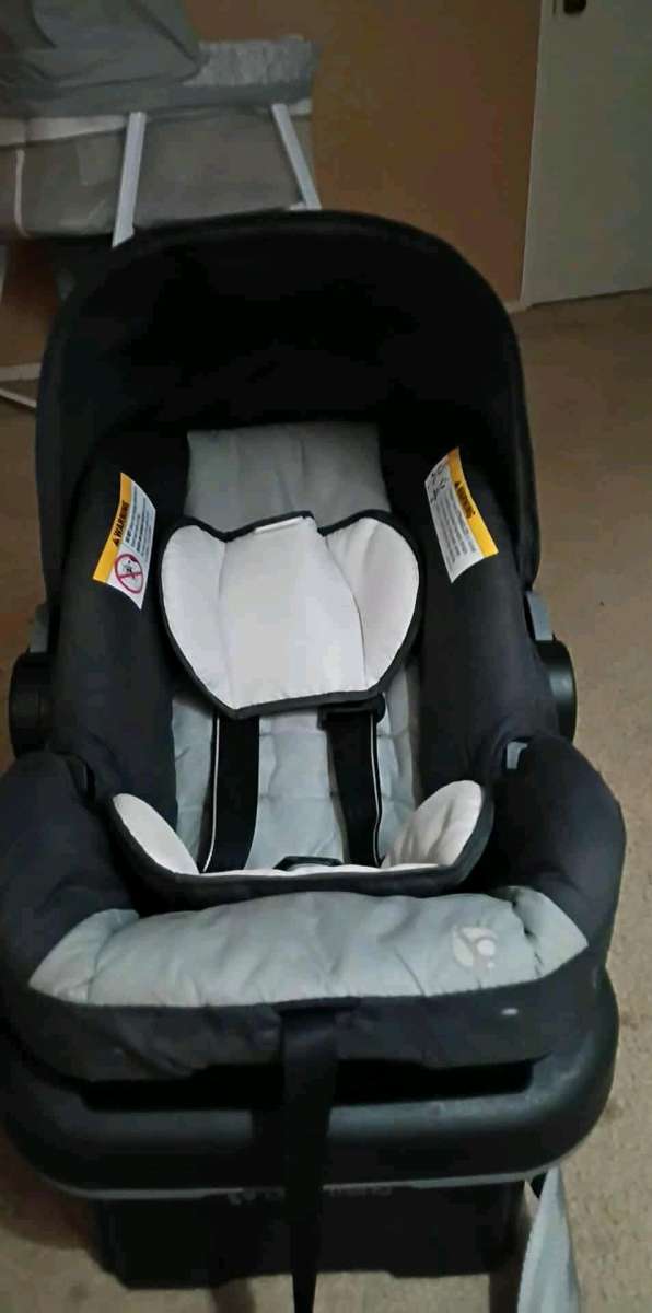 NEW BASSINET AND NEW INFANT CAR SEAT