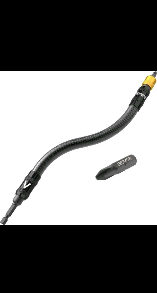 LEXIVON Drill Bit Holder 12Inch Extension QuickRelease with