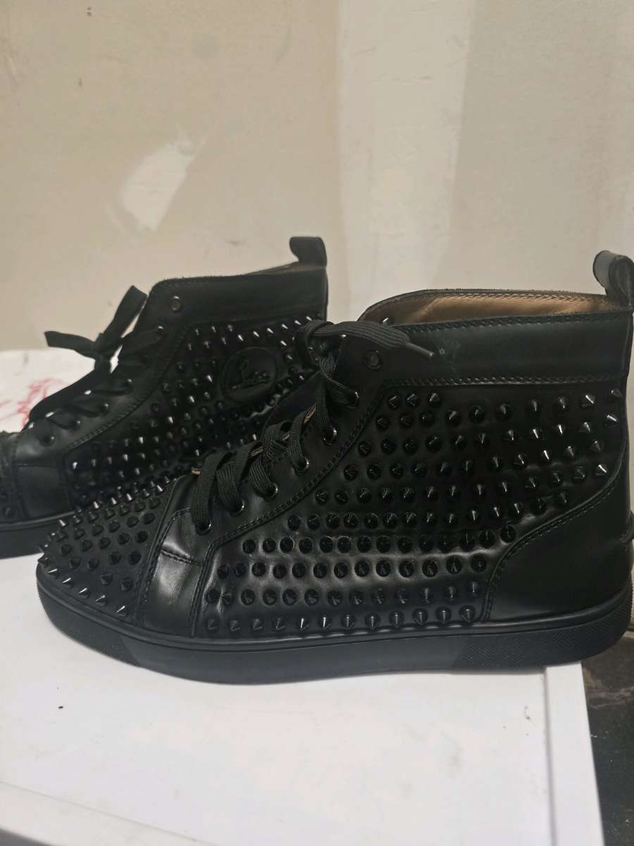 Christian Louboutin Mens Louis Spikes  Size 13