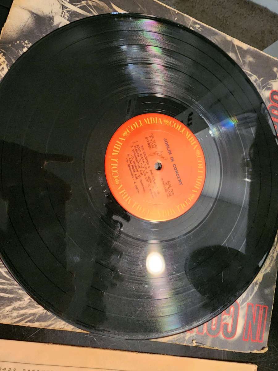 Janis Joplin picture doll and album