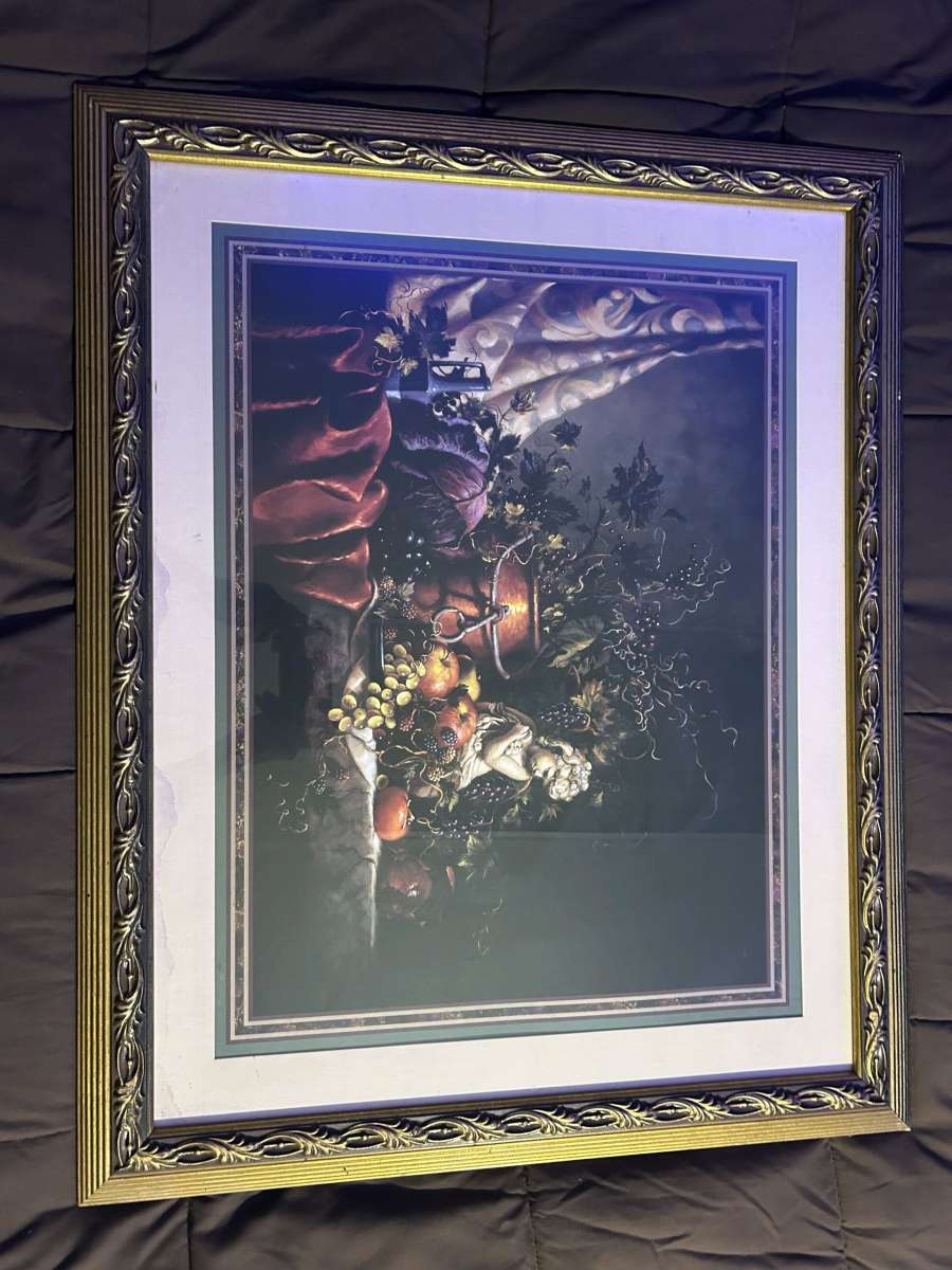 large original vintage painting