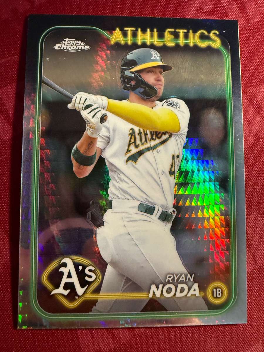 2024 Topps Chrome Ryan Noda 284 Prism Refractor NM