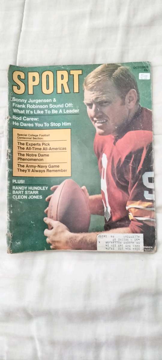 Vintage Sport Magazine October 1969