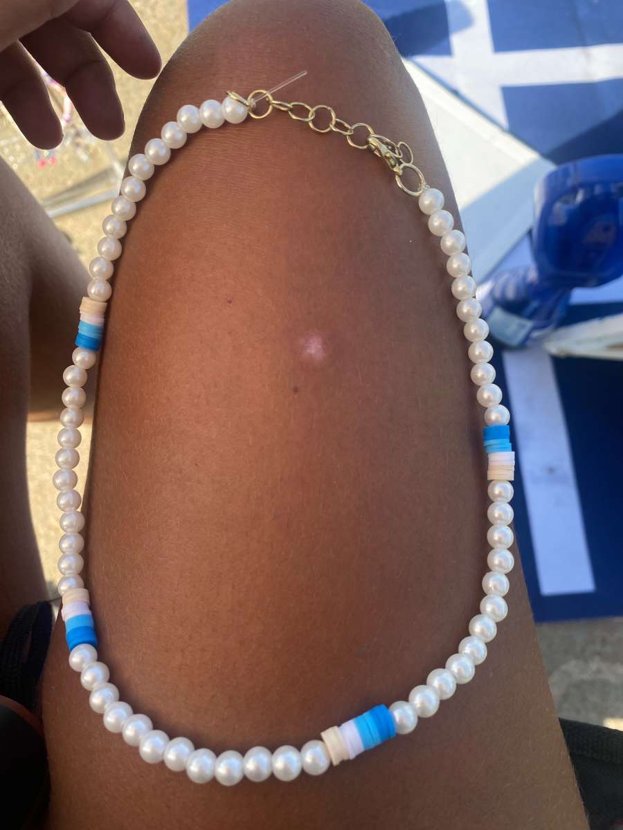 beach and cute necklaces