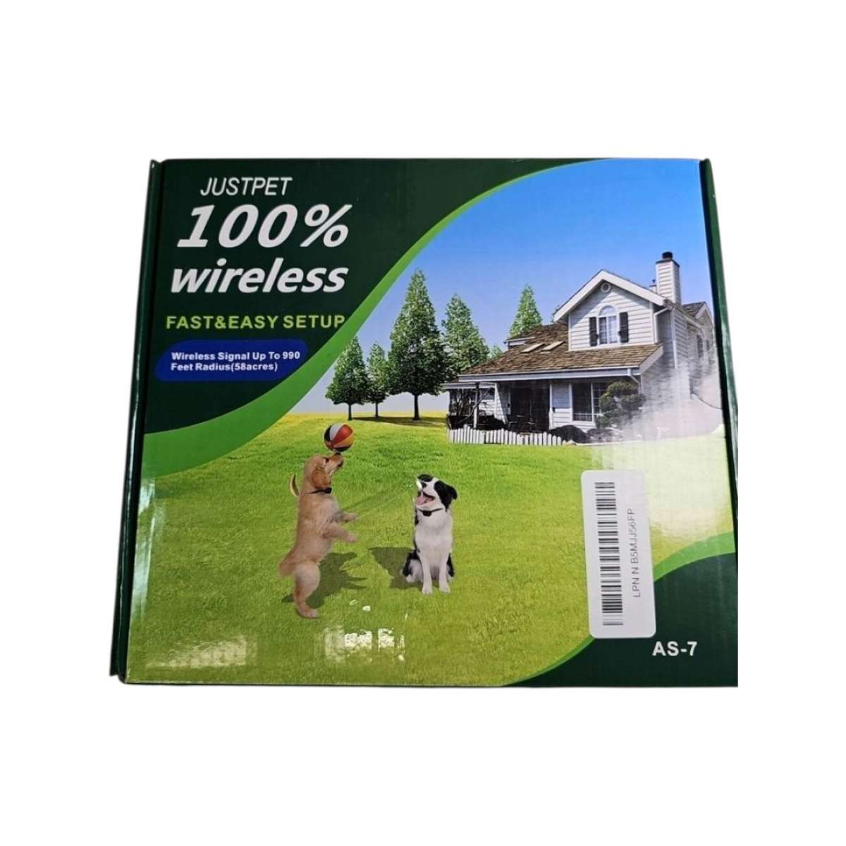 Wireless Dog Fence with Two Collars