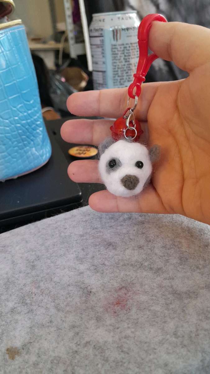 homemade keychain