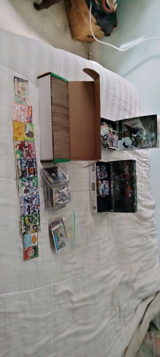 Collection Of NFL Football Trading Cards