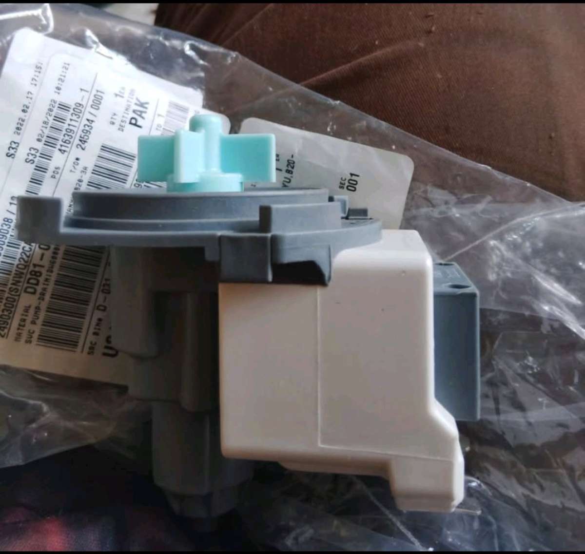 Samsung SVC drain pump for dishwasher