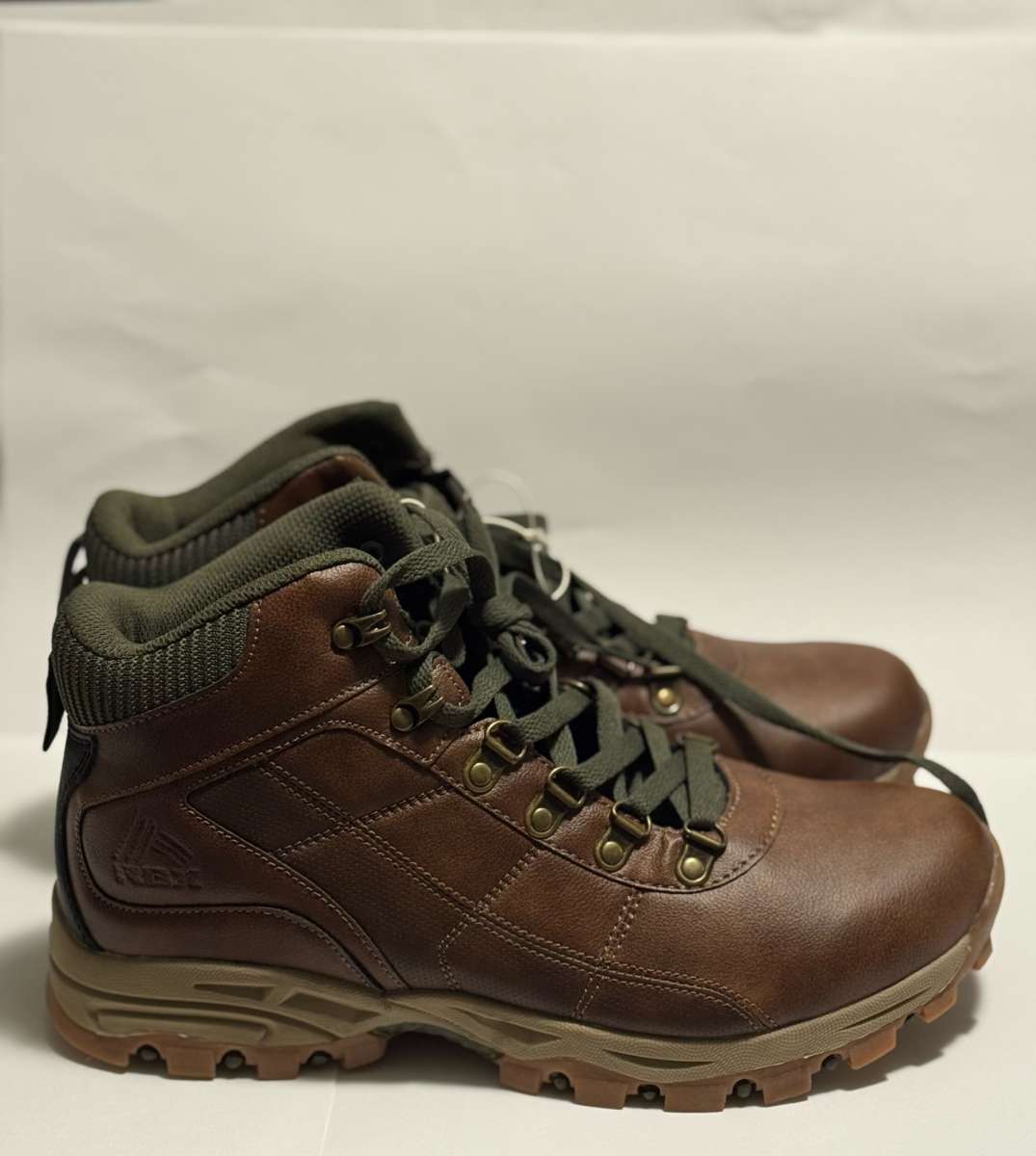 RBX HighTop Sneaker Brown Faux LeatherMens Size 11