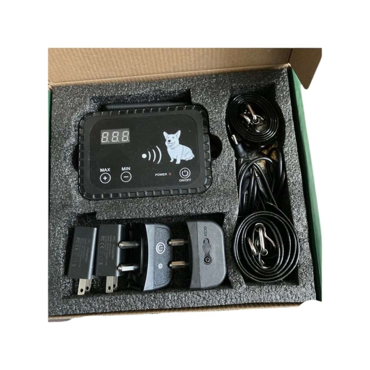 Wireless Dog Fence with Two Collars