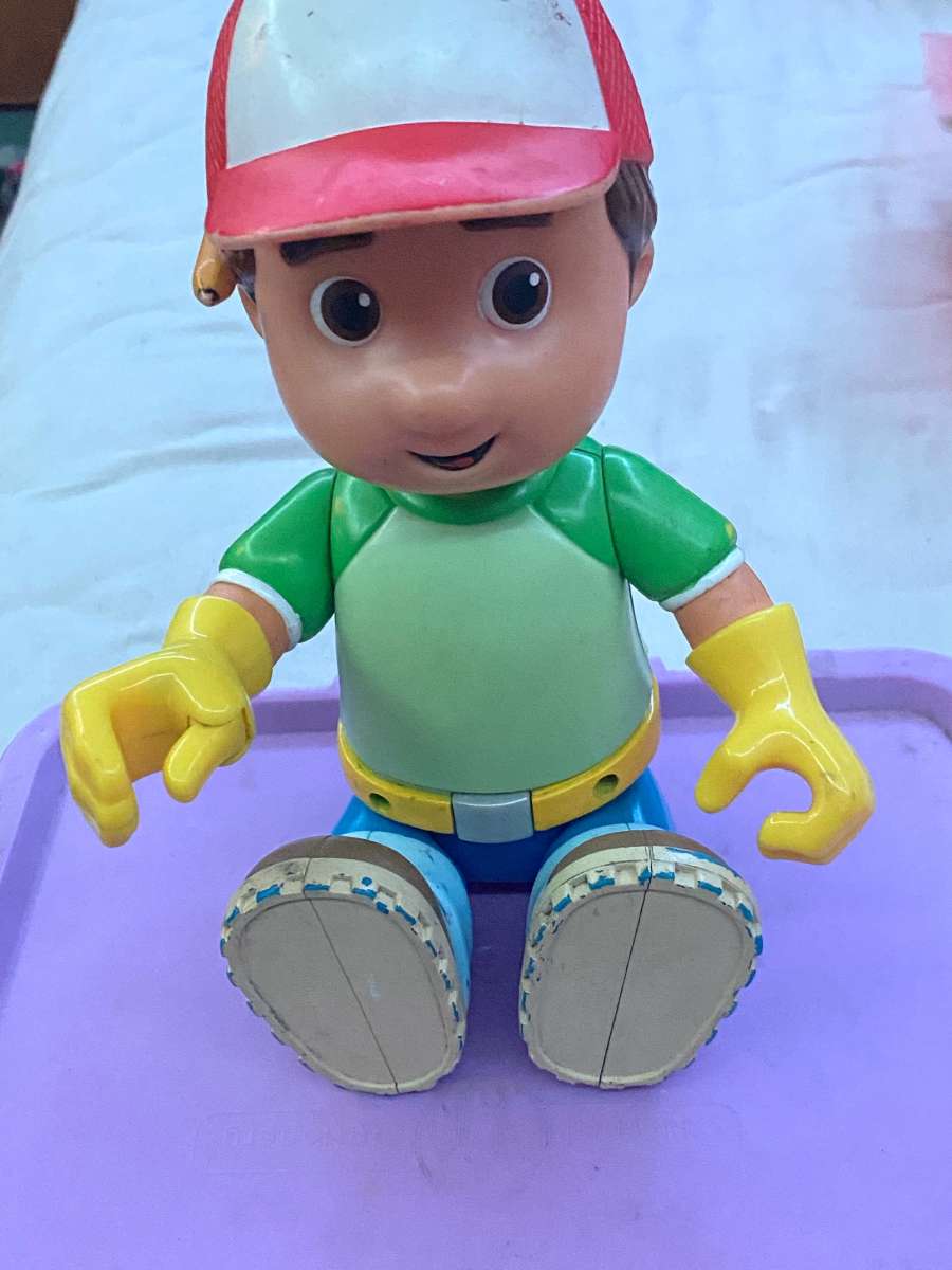 disney handy manny talking doll figure 10in spanish english