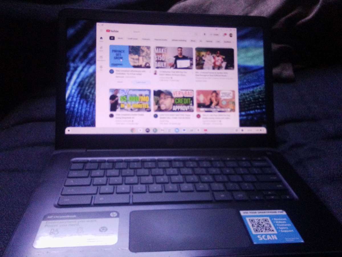 Chrome HP Laptop